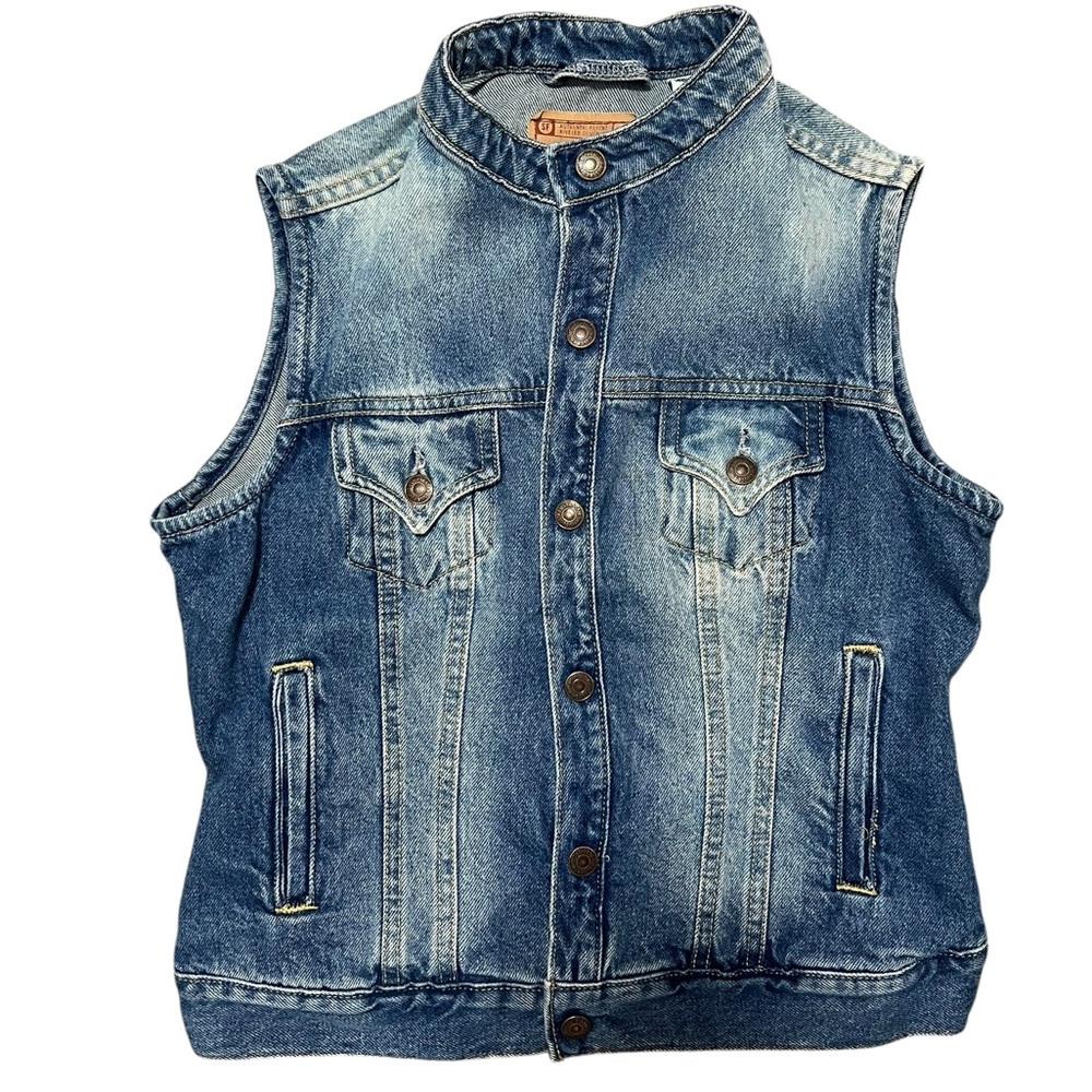 Levi's vintage Classic Blue trucker Denim Vest size large